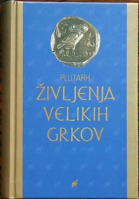 Naslovnica knjige Življenja velikih grkov