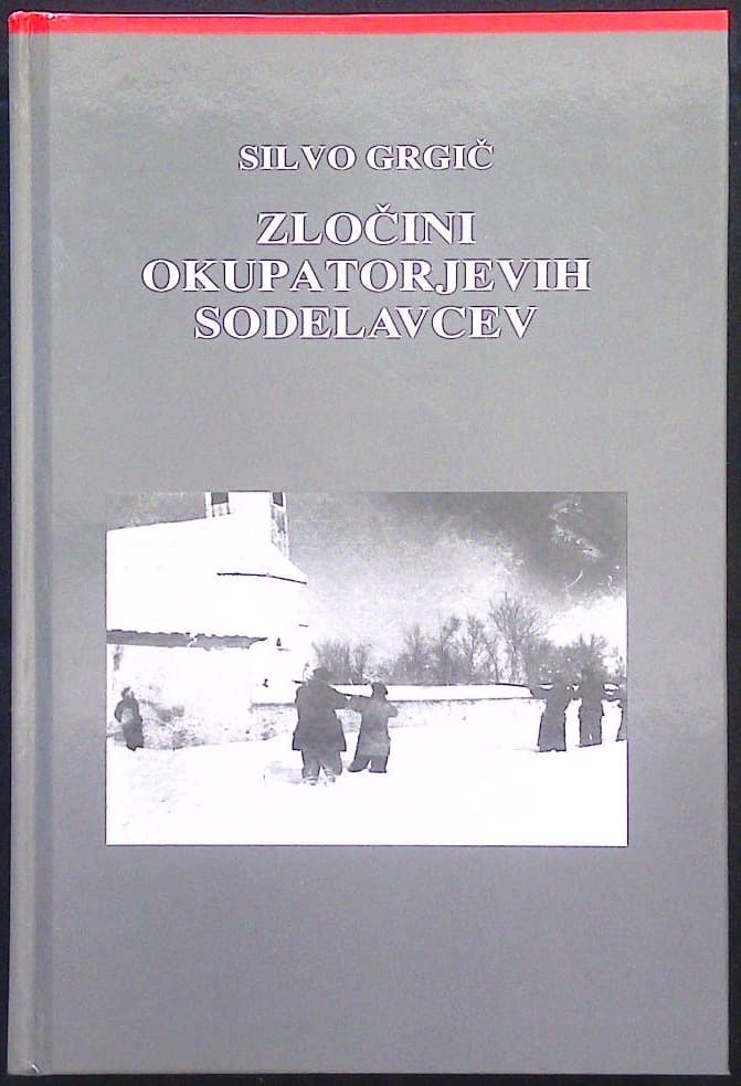 Naslovnica knjige Zločini okupatorjevih sodelavcev