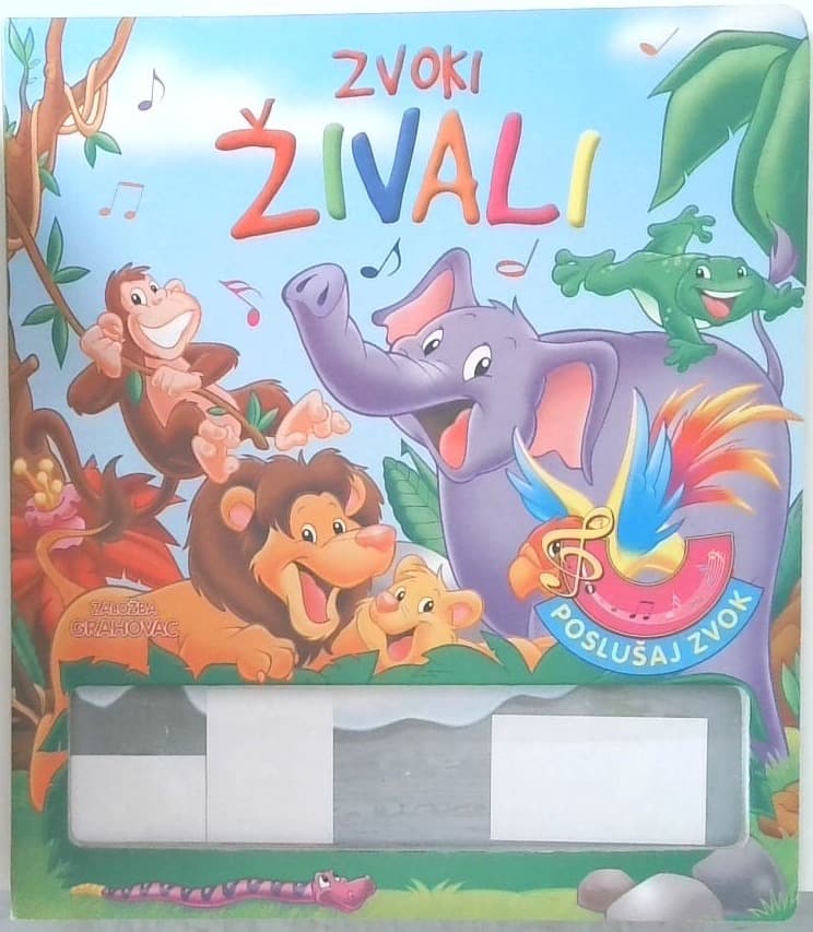 Naslovnica knjige Zvoki živali