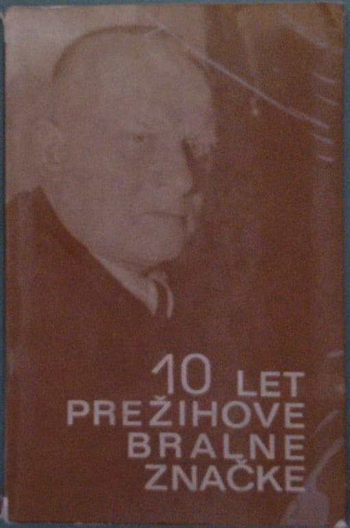 Naslovnica knjige 10 let Prežihove bralne značke