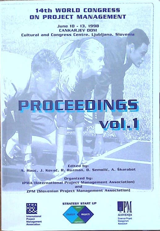 Naslovnica knjige 14 th World Congress on Project Management - Proceedings vol. 1