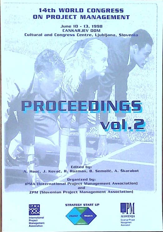 Naslovnica knjige 14 th World Congress on Project Management - Proceedings vol. 2