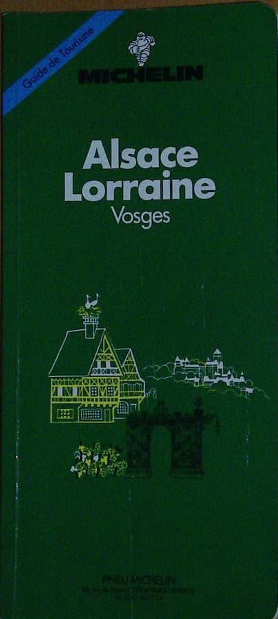 Naslovnica knjige Alsace - Lorraine