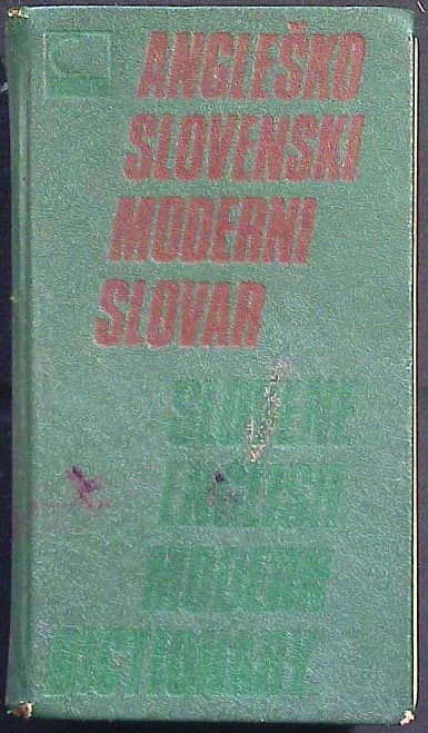 Naslovnica knjige Angleško - slovenski in slovensko - angleški slovar