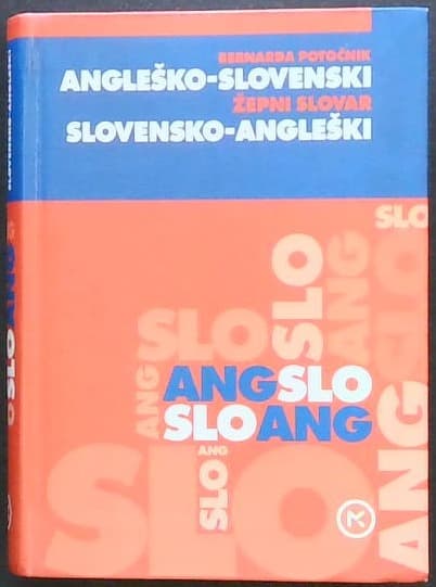 Naslovnica knjige Angleško-slovenski in slovensko-angleški žepni slovar