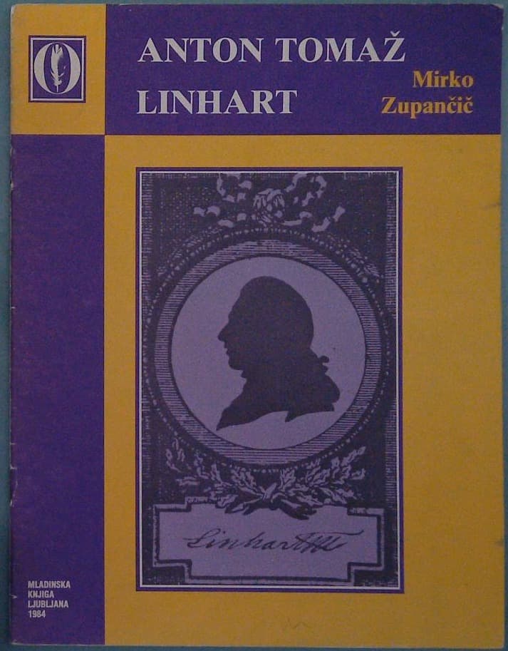 Naslovnica knjige Anton Tomaž Linhart