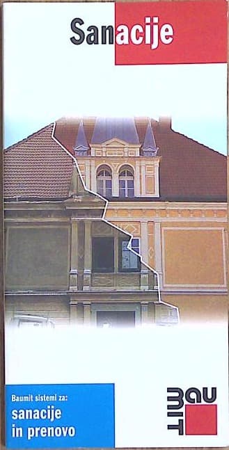 Naslovnica knjige Baumit sistemi za sanacijo in prenovo