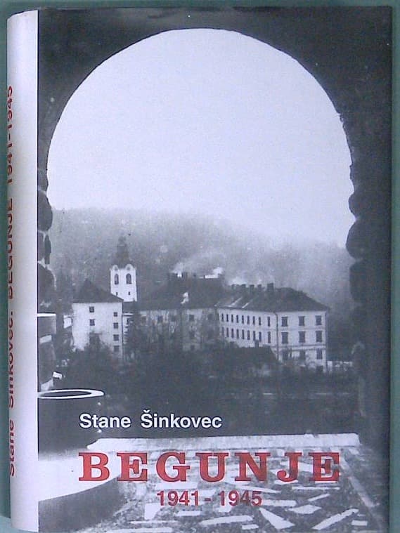 Naslovnica knjige Begunje - nemška okupacija 1941 - 1945