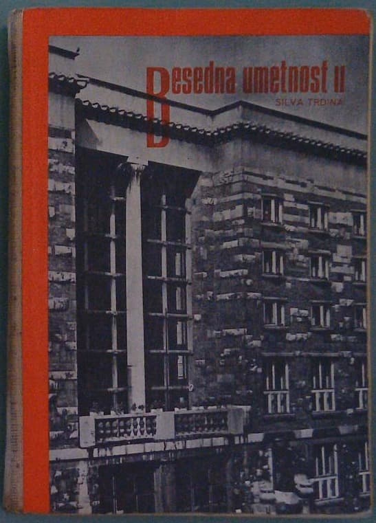 Naslovnica knjige Besedna umetnost II. del - Antologija primerov