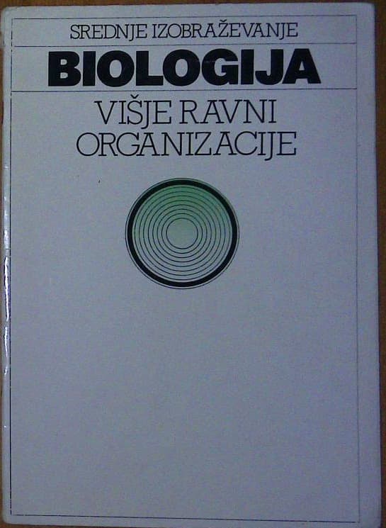 Naslovnica knjige Biologija - višje ravni organizacije