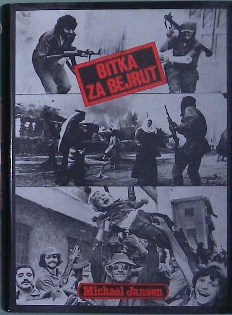 Naslovnica knjige Bitka za bejrut
