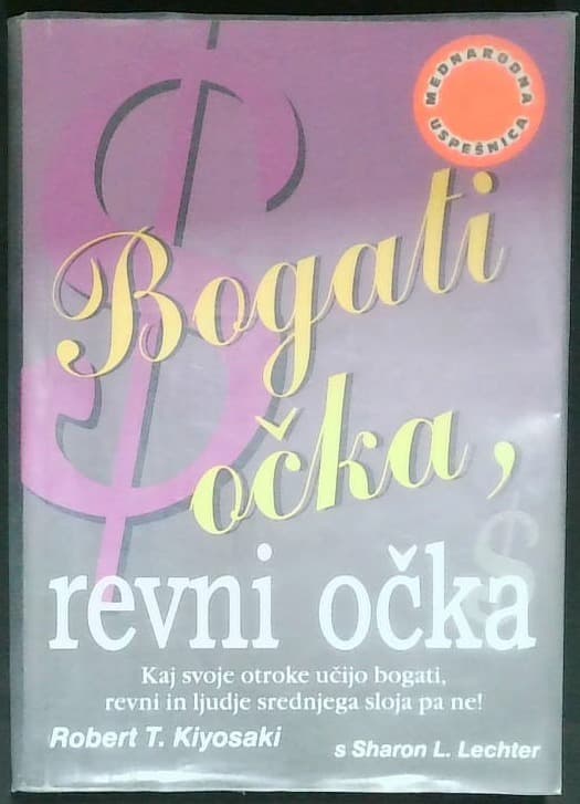 Naslovnica knjige Bogati očka, revni očka