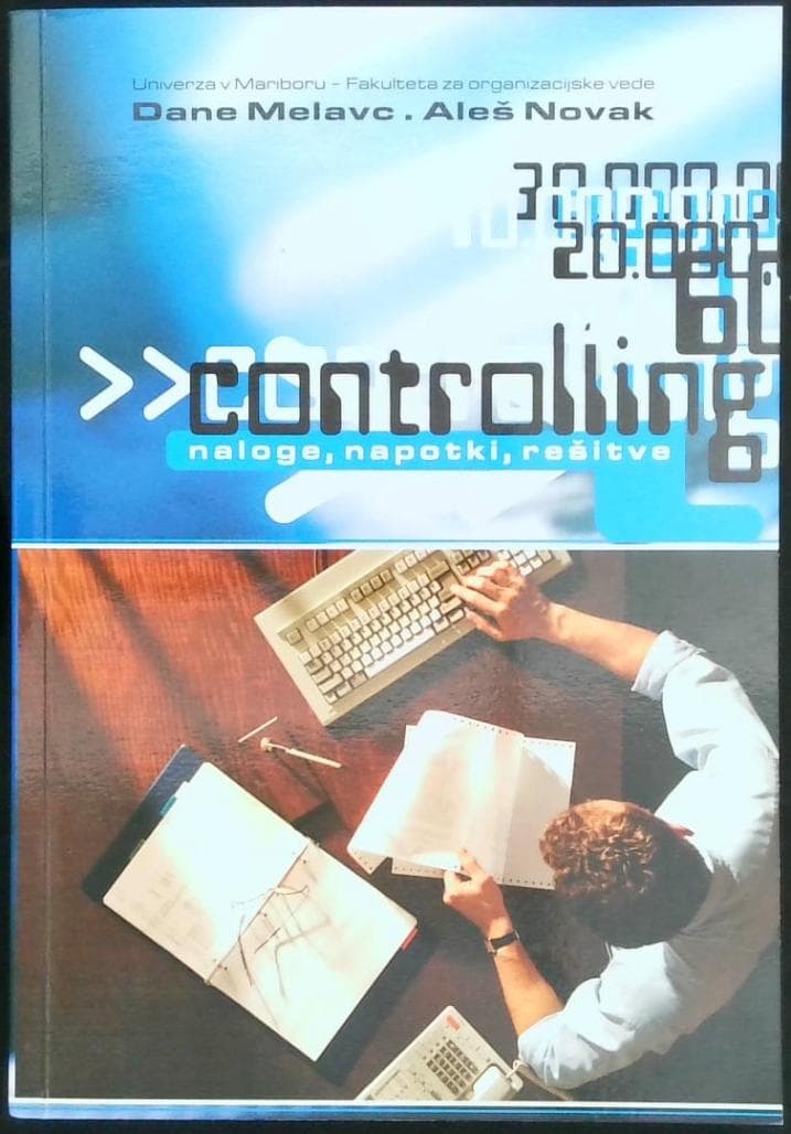 Naslovnica knjige Controlling (naloge, napotki, rešitve)