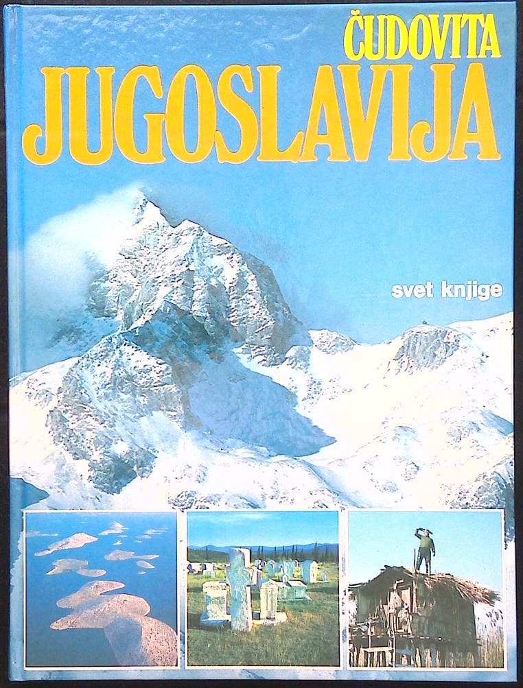 Naslovnica knjige Čudovita Jugoslavija
