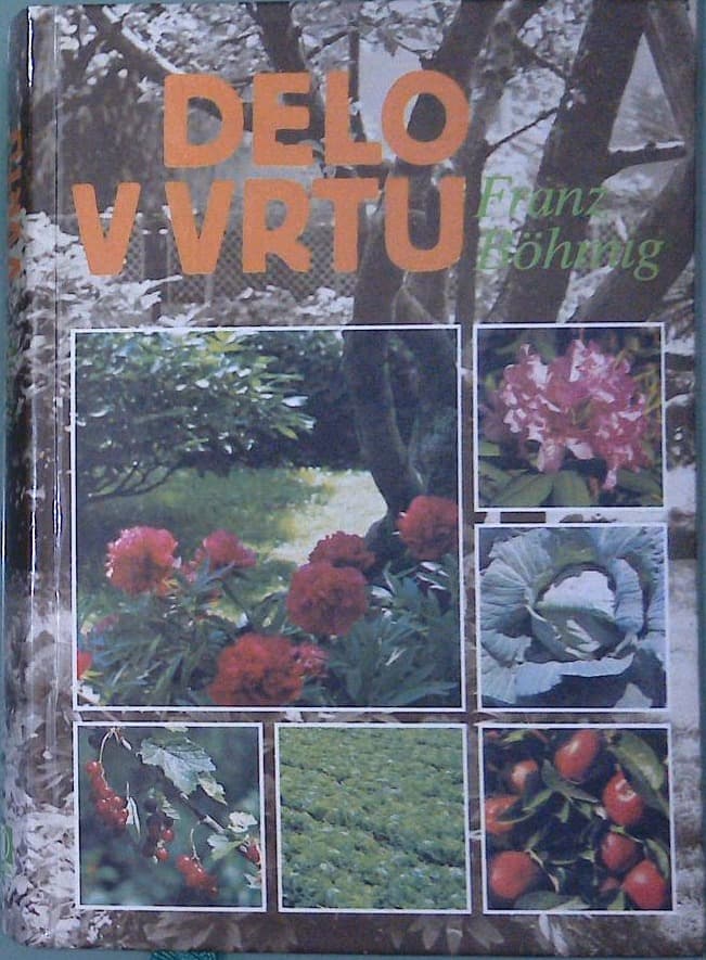 Naslovnica knjige Delo v vrtu