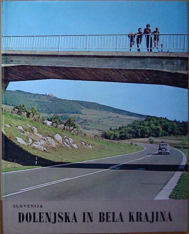 Naslovnica knjige Dolenjska in Bela krajina