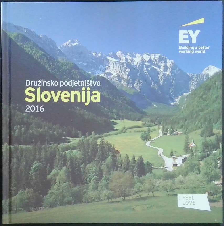 Naslovnica knjige Družinsko podjetništvo Slovenija 2016