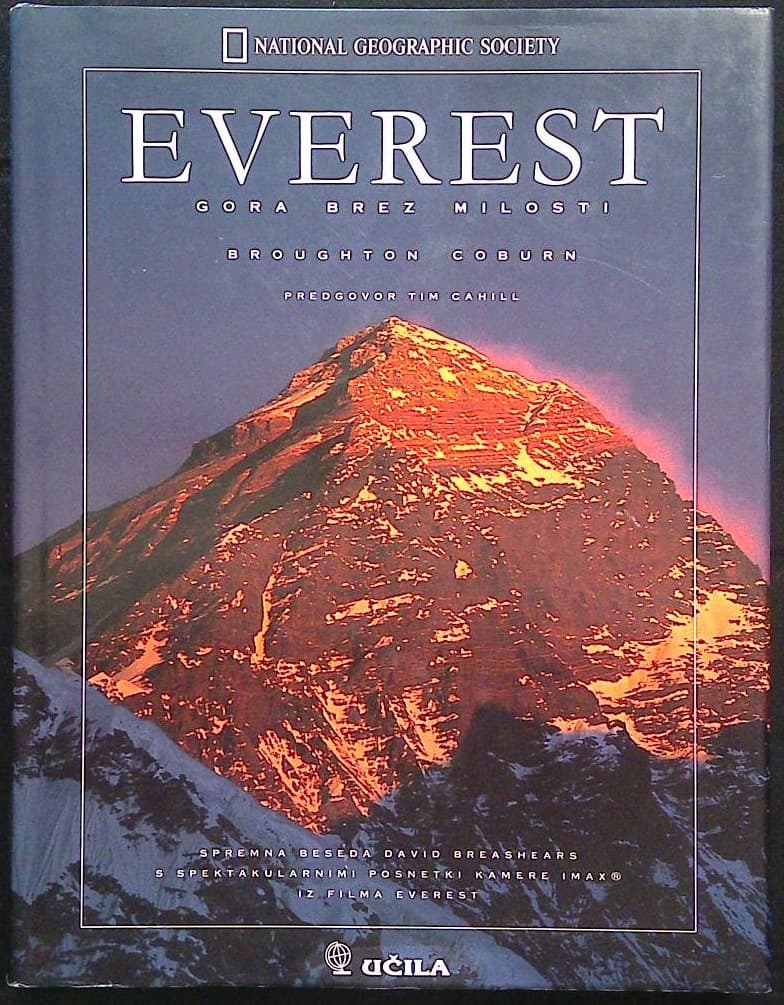 Naslovnica knjige Everest - gora brez milosti