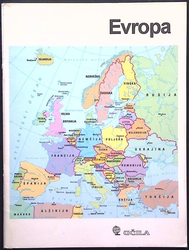 Naslovnica knjige Evropa