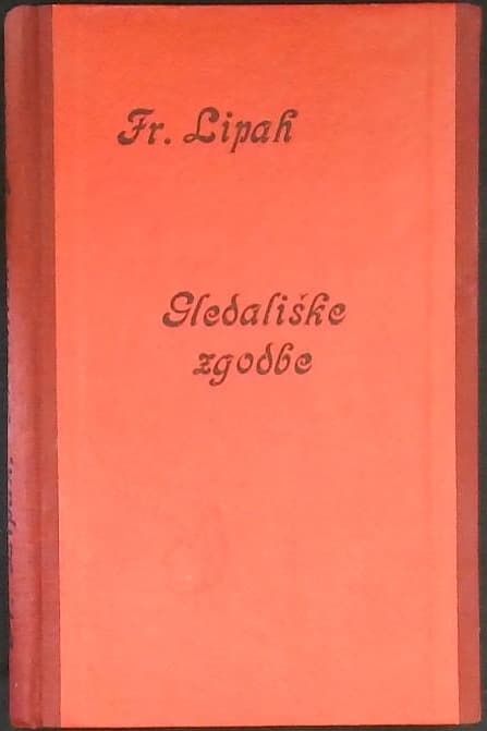 Naslovnica knjige Gledališke zgodbe