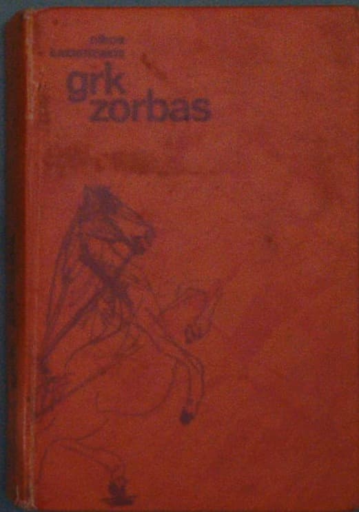 Naslovnica knjige Grk Zorbas