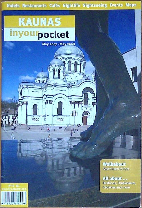 Naslovnica knjige Kaunas in your Pocket