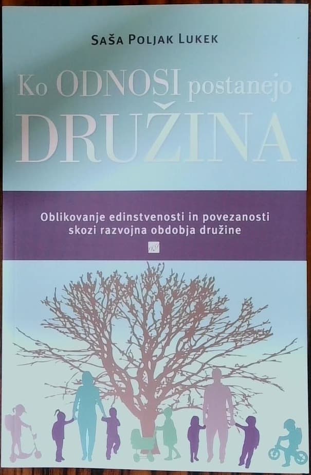 Naslovnica knjige Ko odnosi postanejo družina
