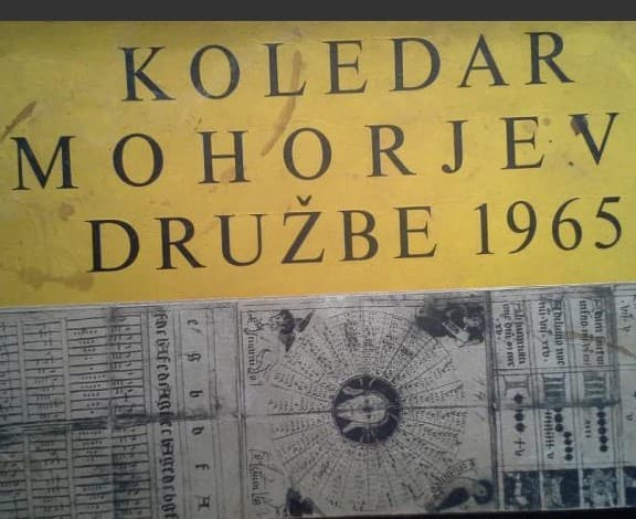 Naslovnica knjige Koledar družbe sv Mohorja za leto 1965