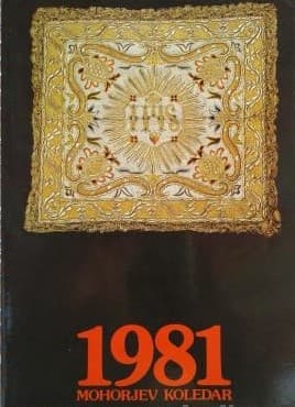Naslovnica knjige Koledar družbe sv Mohorja za leto 1981