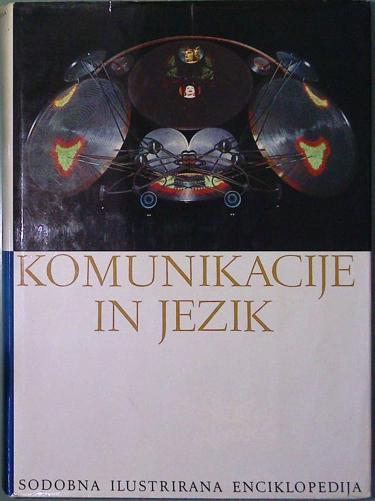Naslovnica knjige Komunikacije in jezik: Preplet, misli in dejanja