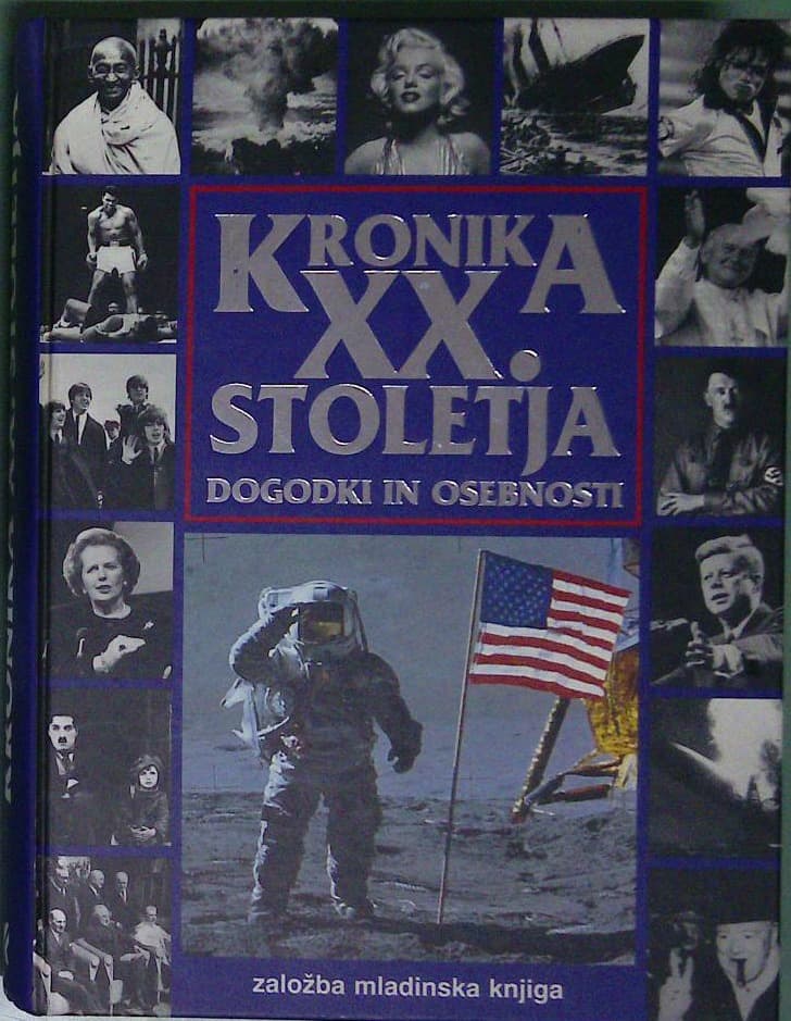 Naslovnica knjige Kronika XX. stoletja dogodki in osebnosti