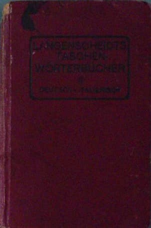 Naslovnica knjige Langenscheidts Taschen Wörterbuch Deutsch-Italienisch II