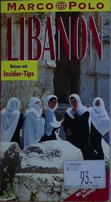 Naslovnica knjige Libanon