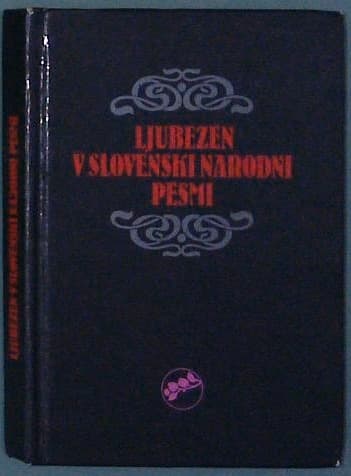 Naslovnica knjige Ljubezen v slovenski narodni pesmi