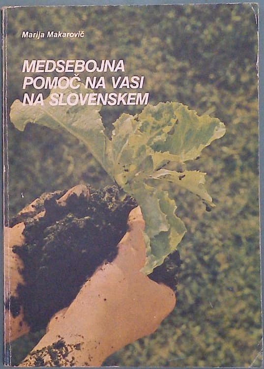 Naslovnica knjige Medsebojna pomoč na vasi na slovenskem