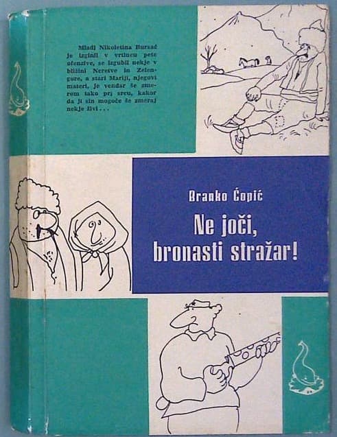 Naslovnica knjige Ne joči bronasti stražar!