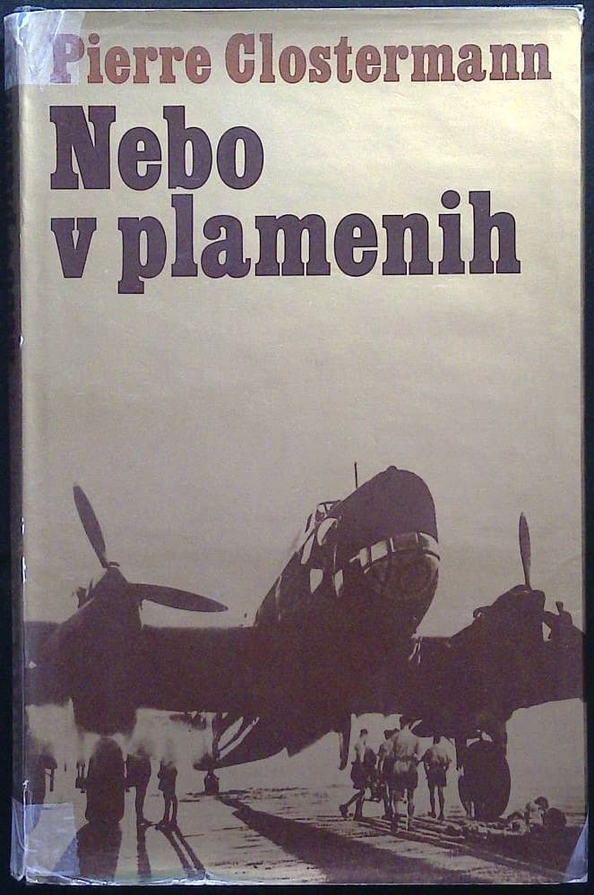Naslovnica knjige Nebo v plamenih