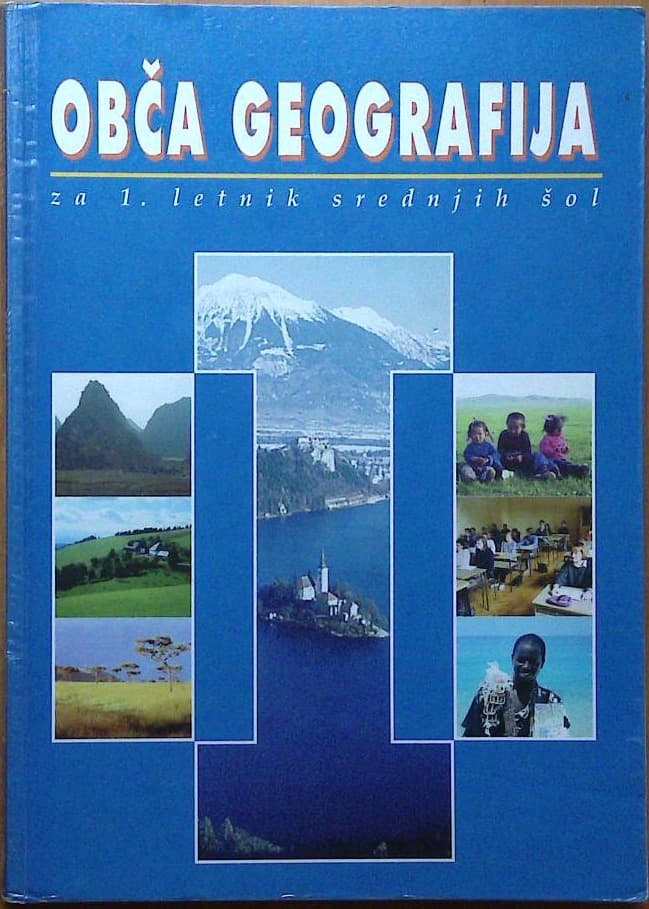 Naslovnica knjige Obča geografija za 1. letnik srednjih šol