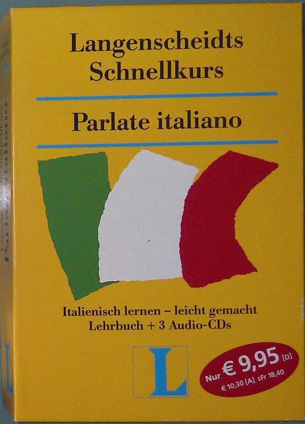 Naslovnica knjige Parlate italiano