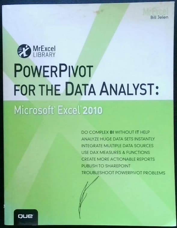 Naslovnica knjige PowerPivot for the Data Analyst: Microsoft Excel 2010