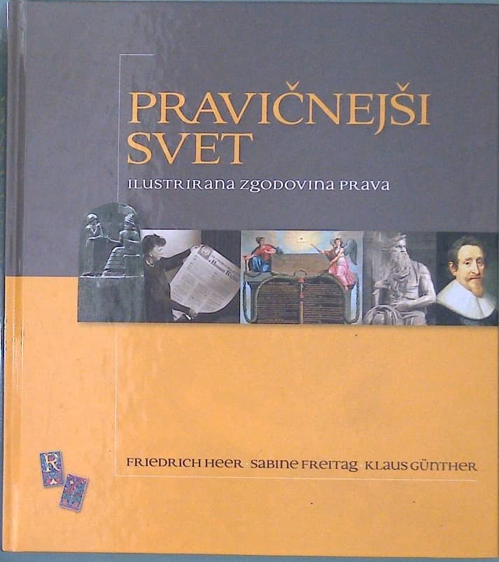 Naslovnica knjige Pravičnejši svet