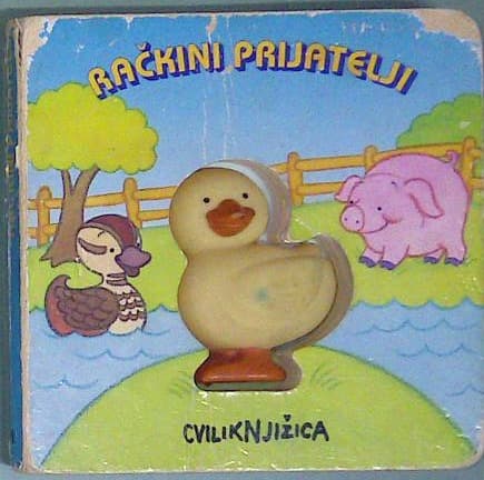 Naslovnica knjige Račkini prijatelji