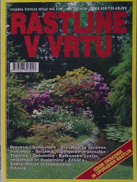 Rastline v vrtu izbor okrasnih in uporabnih rastlin