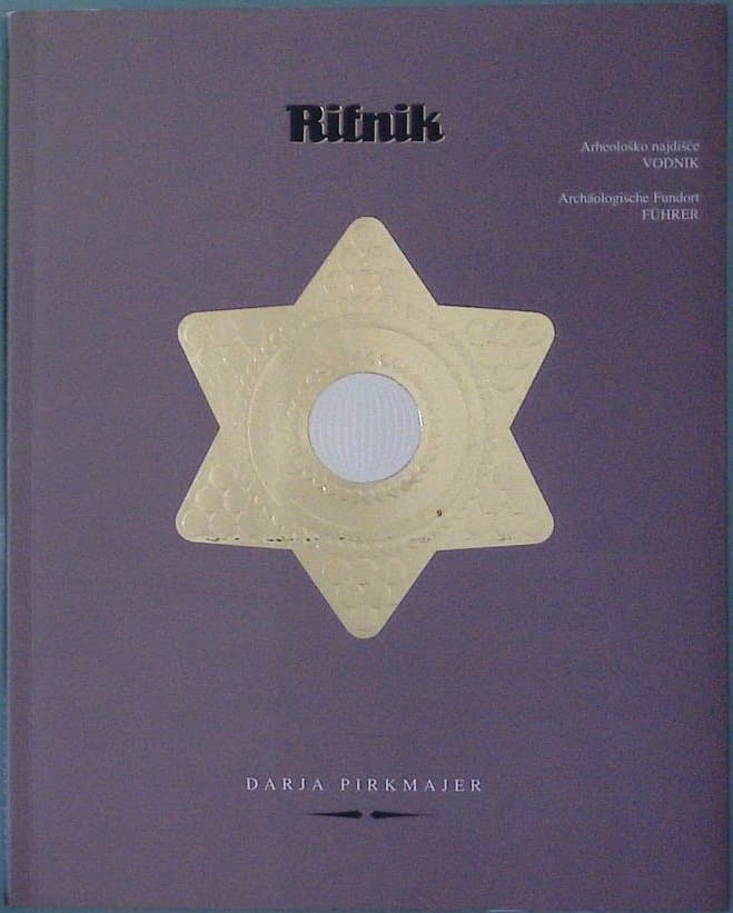 Naslovnica knjige Rifnik, arheološko najdišče