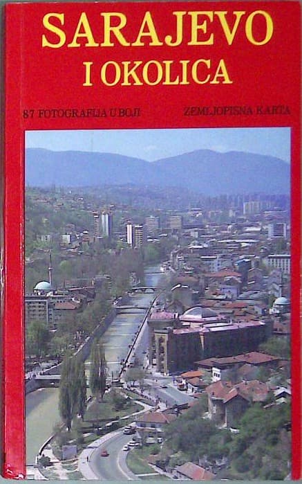 Naslovnica knjige Sarajevo i okolica