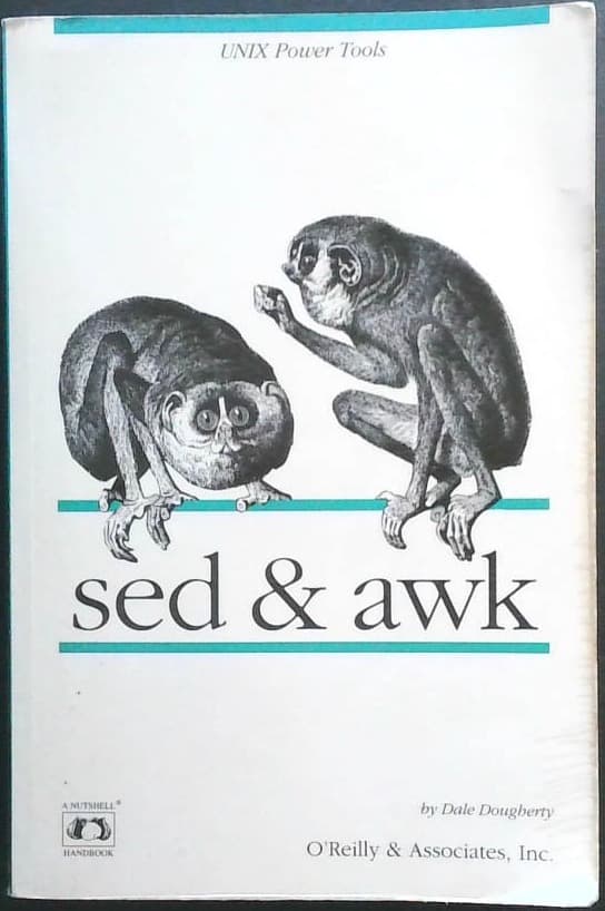 Naslovnica knjige Sed & Awk
