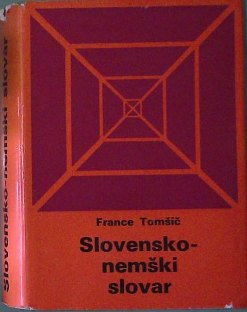 Naslovnica knjige Slovensko - nemški slovar