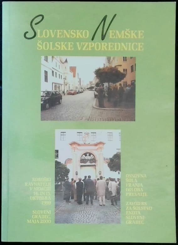 Slovensko nemške šolske vzporednice