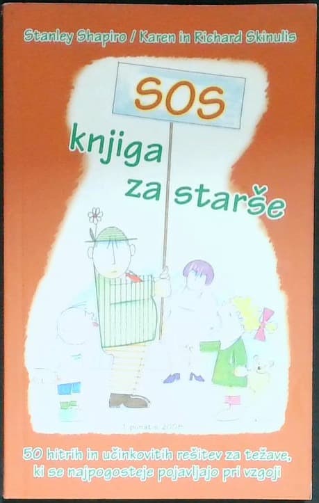 Naslovnica knjige SOS knjiga za starše