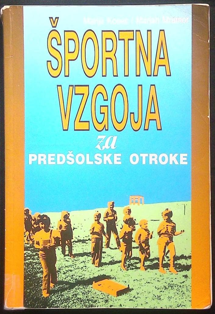 Naslovnica knjige Športna vzgoja (za predšolske otroke)